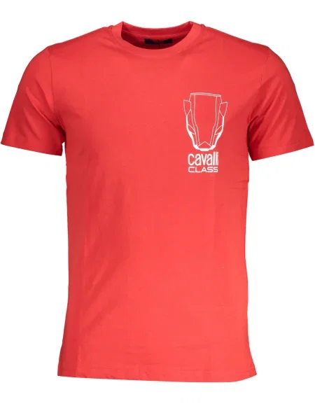 Tricou Cavalli Class scurt roșu