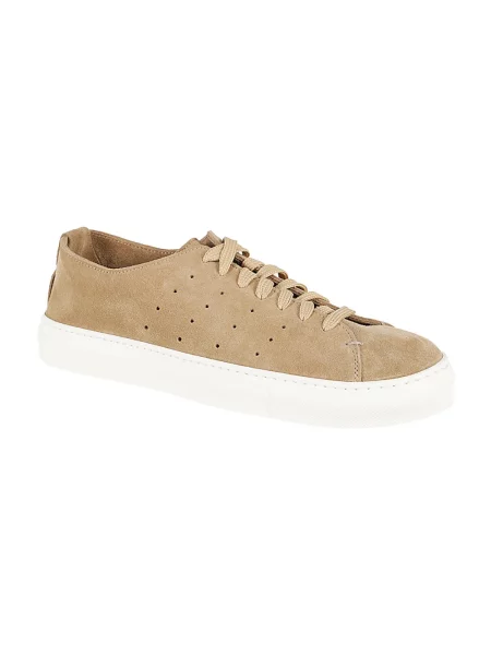 Sneakersy Seboys skórzane beżowe