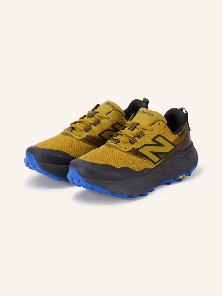 Běžecké boty New Balance Fresh Foam Hierro V9 Basil Oil/Black žluté