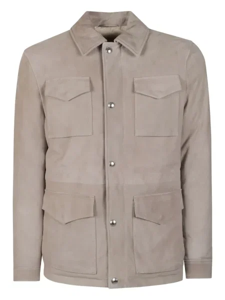 Geacă Eleventy din piele de căprioară