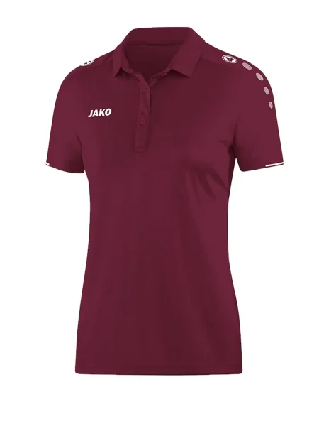 JAKO Tricou funcțional Classico roșu vin alb