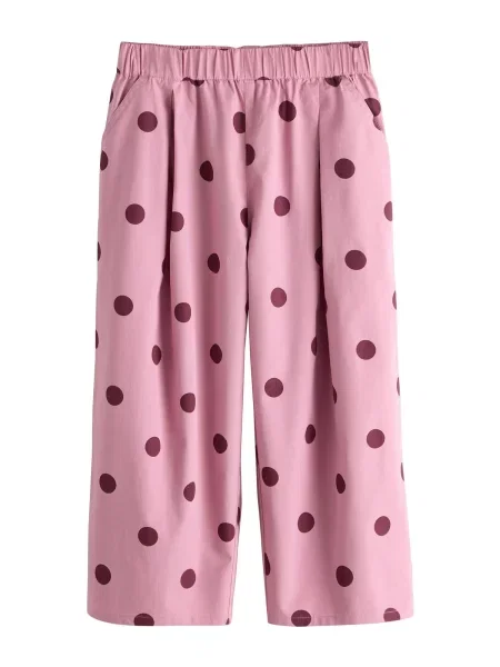 Next Pantaloni roz / burgundy roșu