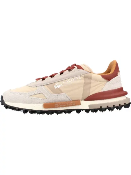 Sneakersy Lacoste beżowe