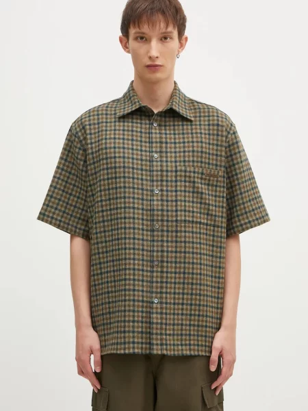 Volnena srajca DARKPARK Vale zelena