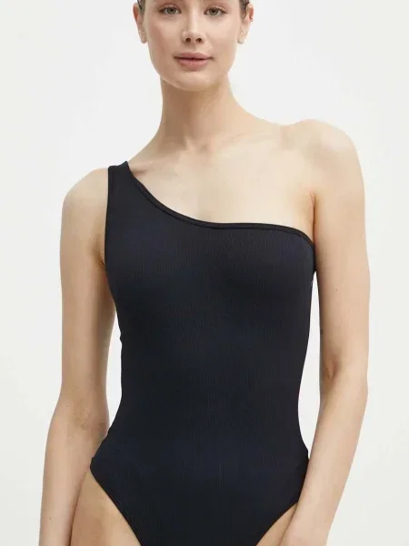 Боди за йога JOYINME Open Up Seamless с голи рамене черно