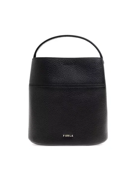 Torebka Furla skórzana czarna