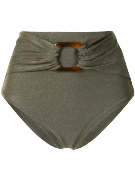 Bikini Patbo z wysoką talią zielone