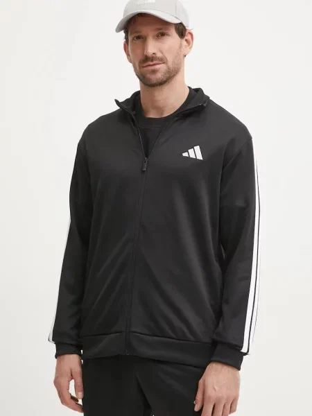 Tepláková souprava adidas 3S FT TT TS černá