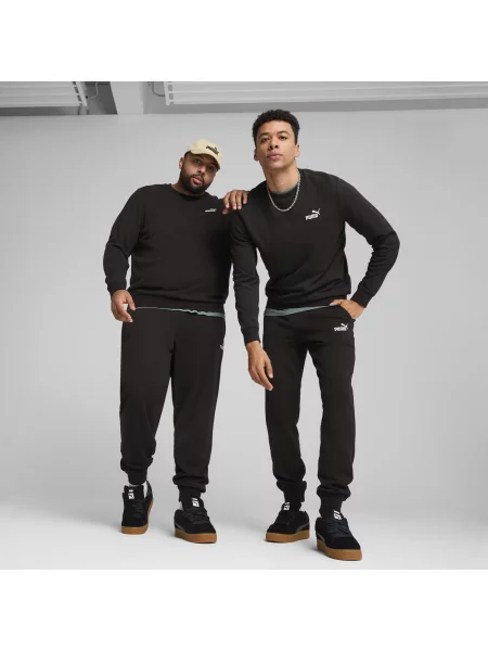 Spodnie dresowe Essentials z logo No. 1 czarne