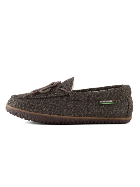 Minnetonka Mokasíny Eco Oak / čokoládová hnědá