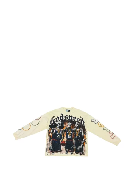 Lung tricou Godspeed alb