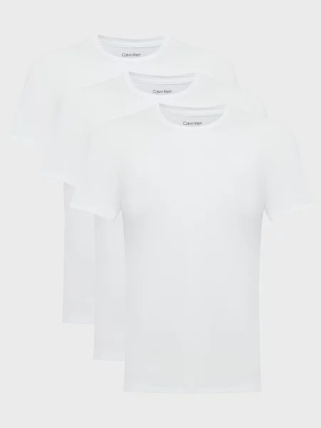 Футболка Calvin Klein з круглим вирізом біла