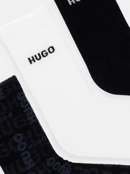 Шкарпетки HUGO 3P QS LOGO PIQUET CC