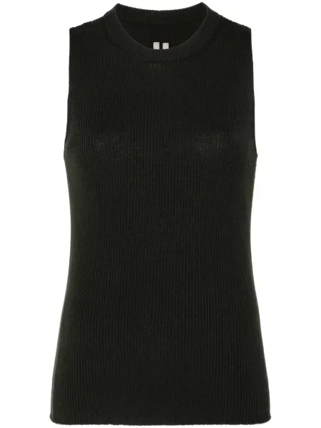 Top Rick Owens tricotate verde