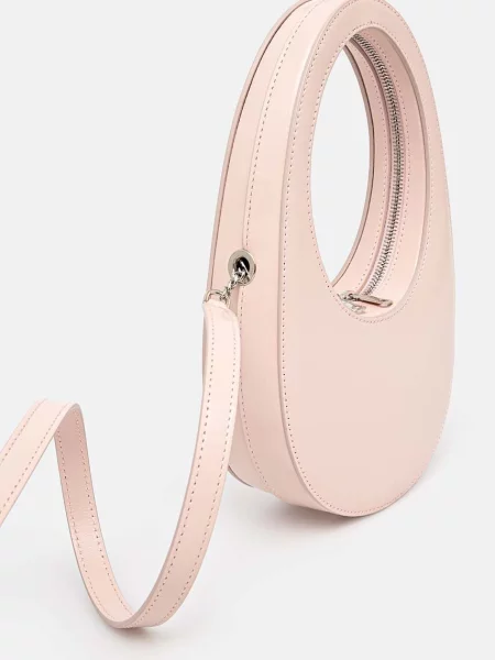 Сумочка Coperni Gloss Crossbody Mini Swipe Bag рожевий