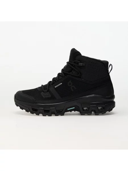 Boty On Cloudrock Mid Waterproof black/black černé