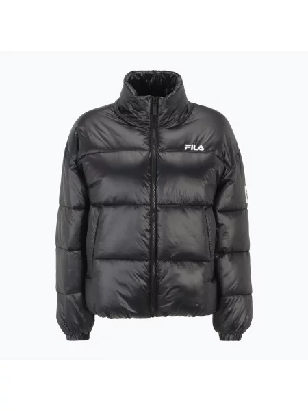 Kurtka puchowa zimowa FILA Lepe Shiny Puffer black czarna