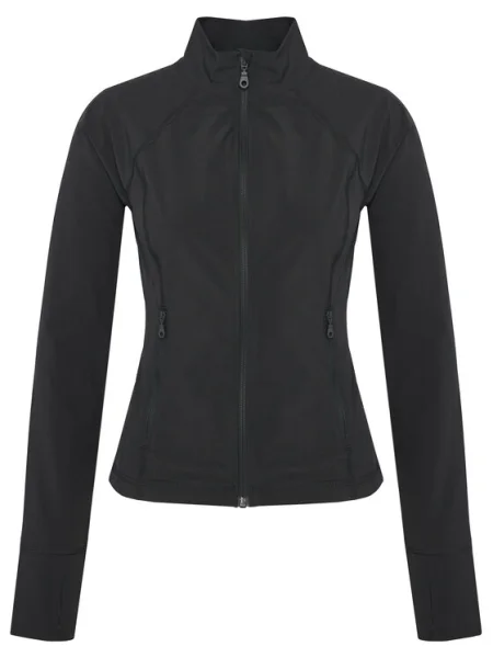 Girlfriend Collective Суитшърт от техническо трико Estrella черен