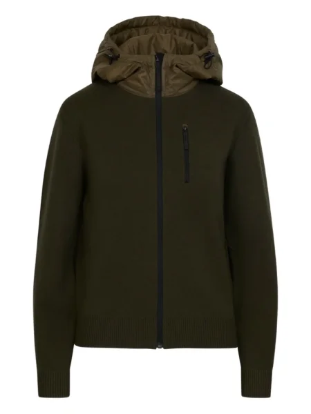 Bluza z kapturem Aztech Mountain ocieplana zielona