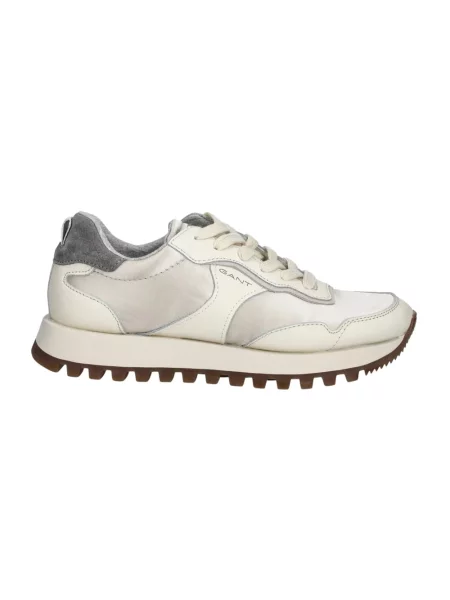 Sneakersy Gant skórzane beżowe