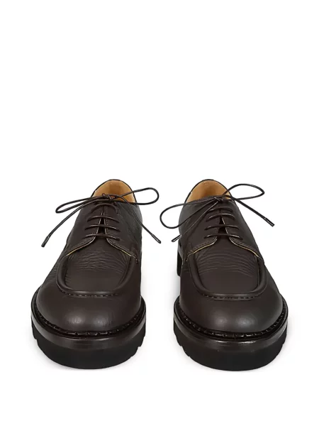 Pantofi Eleventy din piele maro