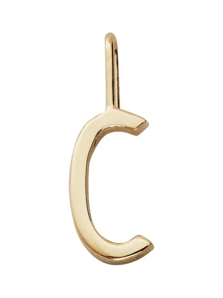 Design Letters zawieszka ze srebra pokrytego złotem