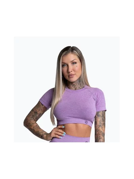 Бесшовная спортивная футболка Gym Glamour