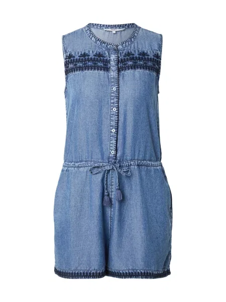 Pepe Jeans Overal námořnická modř / džínovina modrá