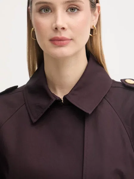 Tommy Hilfiger Шлифер дамски виолетово