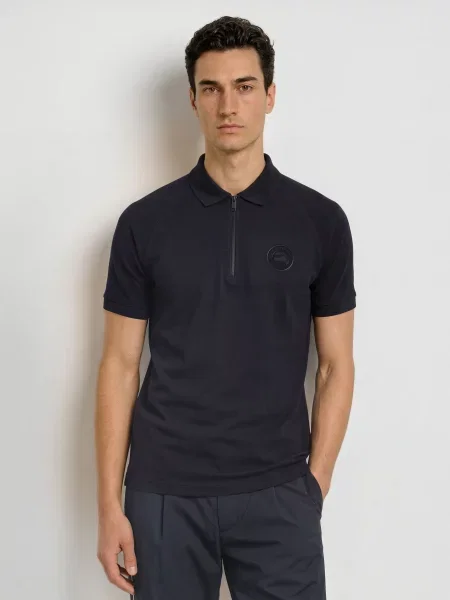 Boss Funkční Polokošile Union Philix Regular Fit tmavě modrá