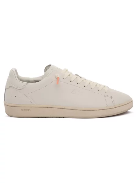 Pantofi Sun68 alb