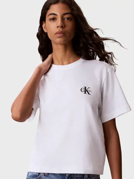 Футболка Calvin Klein Jeans біла