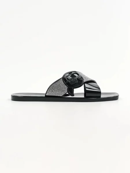 Karl Lagerfeld papuci JELLY III femei negru