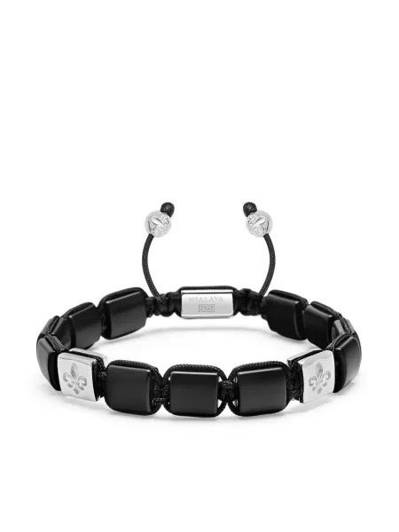 Brăţară Nialaya Jewelry negru