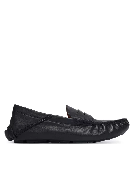 Μοκασίνια Polo Ralph Lauren μαύρο
