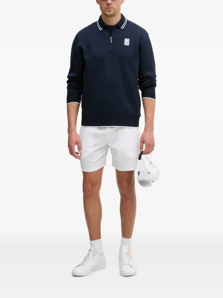 Gulerat tricou polo Lacoste albastru