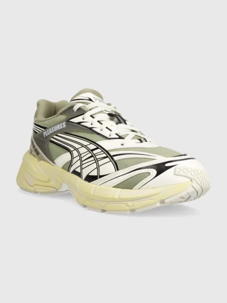 Кросівки PUMA X Pleasures Velophasis Overdyed birch tree/anise flower бежеві