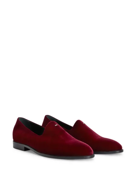 Pantofi loafer Giuseppe Zanotti roșu