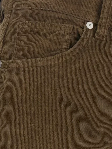 Pantaloni Pt Torino de catifea cord maro