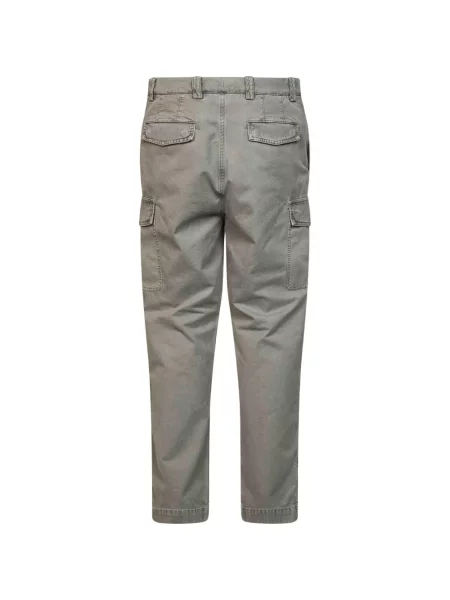Pantaloni cargo Brunello Cucinelli gri