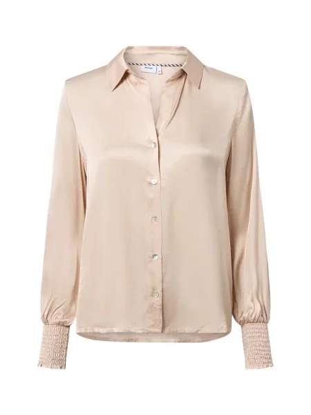 Nümph Bluzka Nusinan Kobiety beżowy|różowy jednolity 34 beżowa