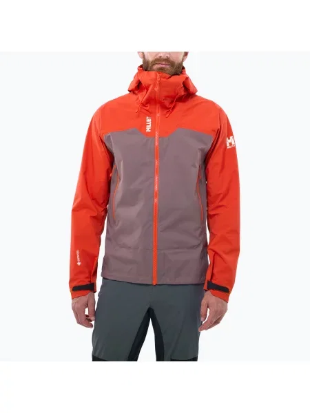 Мъжко яке за дъжд Millet Kamet Gore-Tex Jacket paprika/pepper оранжево
