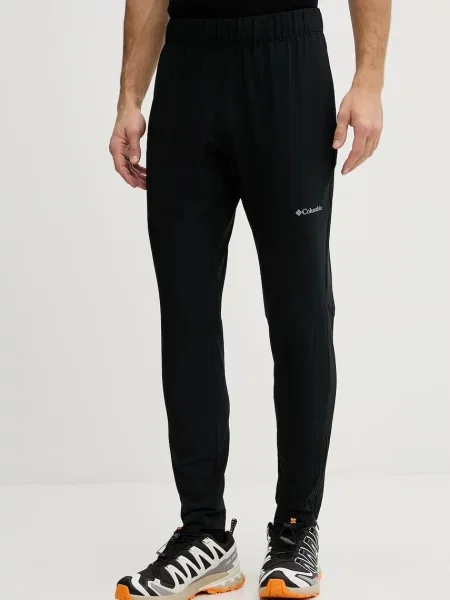 Columbia pantaloni de trekking bărbați Stealth Spring negru