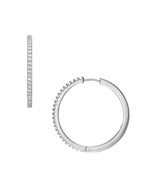 Uhani Fossil srebrna