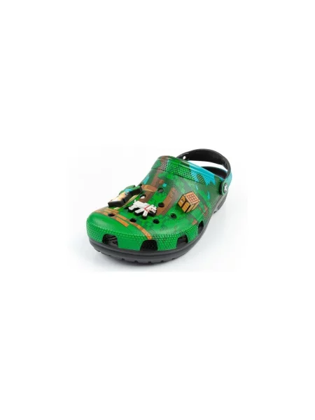 Crocs Klumpák Minecraft umbra / világosszürke / fenyő fekete