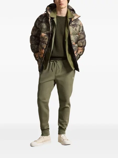 Καπιτονέ kαρό σκαρπινια Polo Ralph Lauren κοτλέ πράσινο