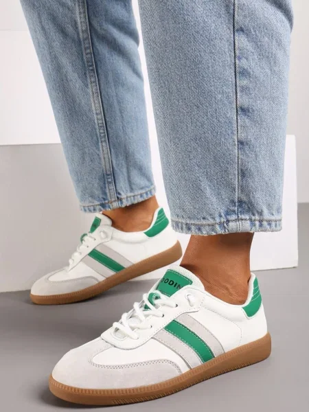Sneakerși Inny alb