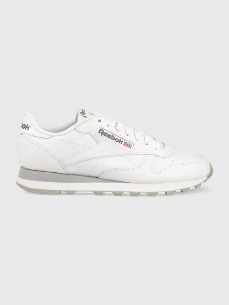 Kožené sneakers boty Reebok Classic Classic Leather bílá