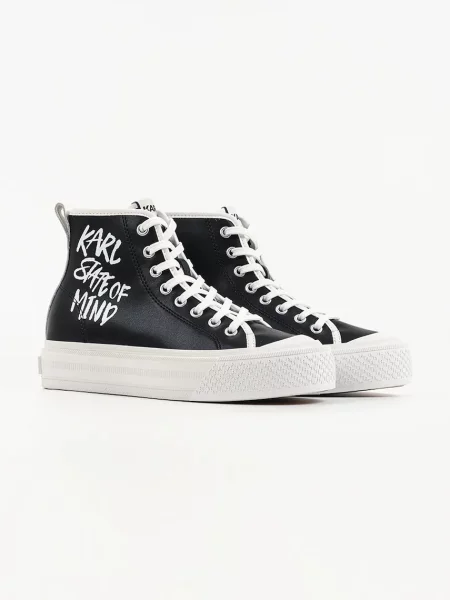 Karl Lagerfeld Kampus Max V класичні кеди шкіряні