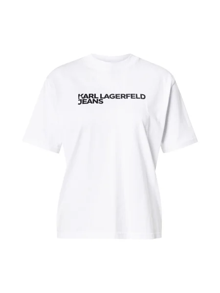 Τοπ Karl Lagerfeld Jeans λευκό